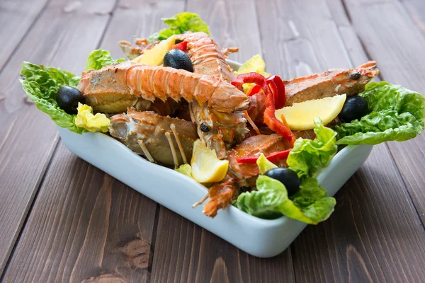 Lobster salad — Stock Photo, Image