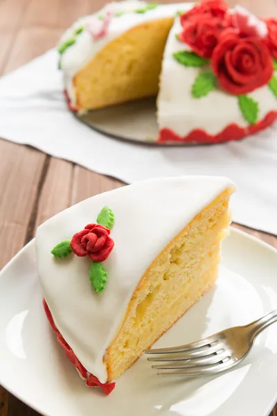 Dekorierter Kuchen — Stockfoto