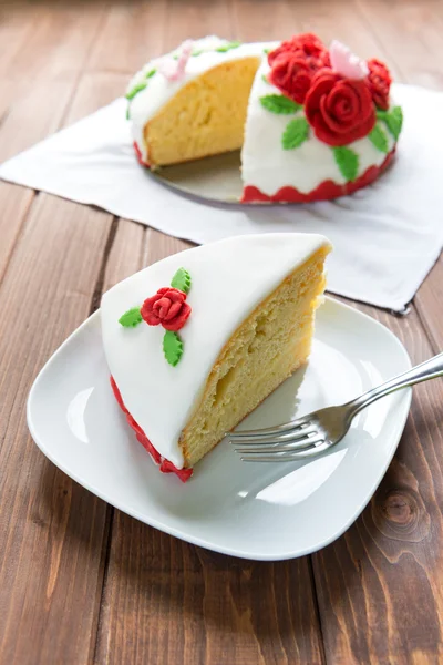 Dekorierter Kuchen — Stockfoto