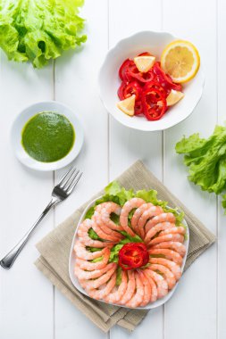 karides salatası