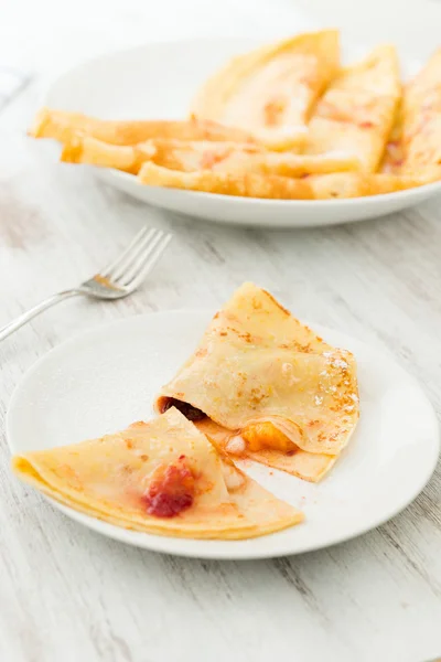 Crepes con frutta — Foto Stock