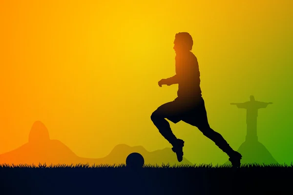 Play soccer — Stock Photo, Image