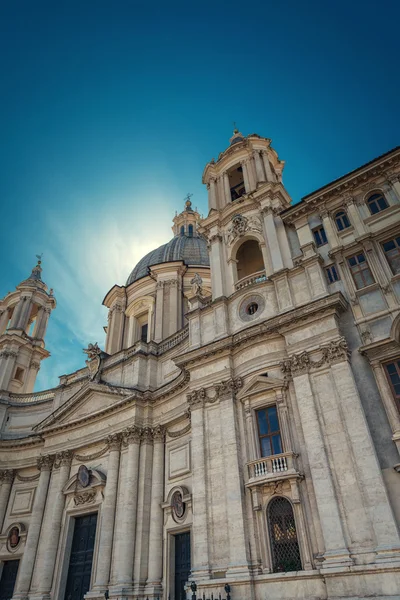 Santa agnese in agone domkyrka — Stockfoto