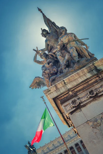 Altar of the Fatherland, Rome — Stock Photo, Image