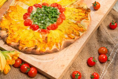 Vejetaryen pizza