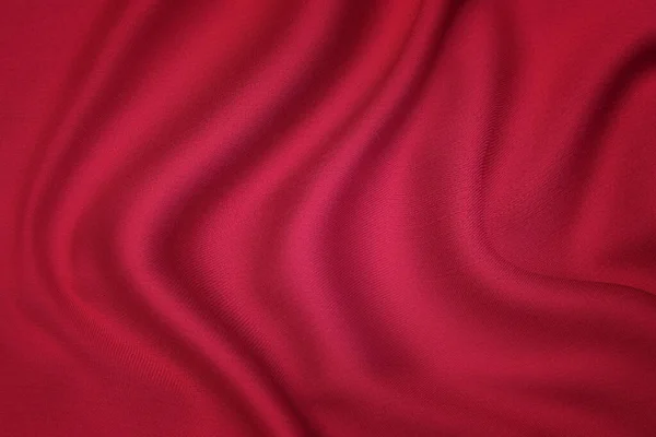 Textura Close Tecido Vermelho Rosa Natural Pano Mesma Cor Textura — Fotografia de Stock