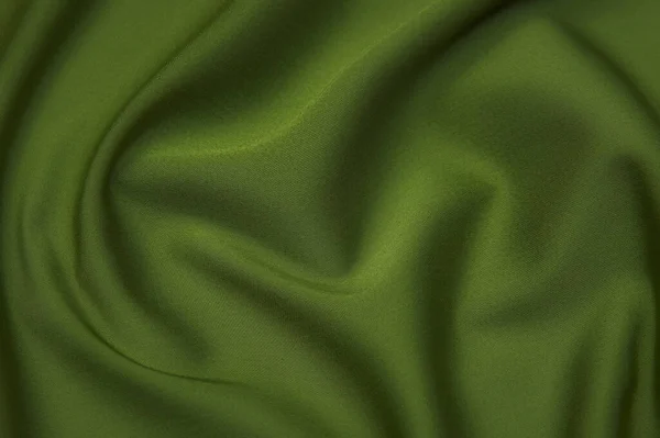 Close Tekstury Naturalnego Zielonego Lub Brązowego Materiału Lub Tkaniny Tym — Zdjęcie stockowe