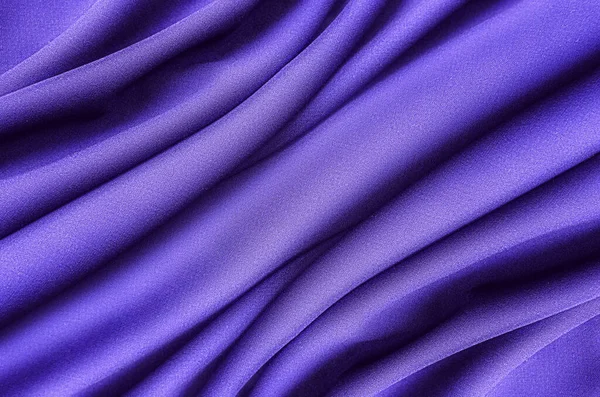 Texture Gros Plan Tissu Bleu Naturel Tissu Même Couleur Texture — Photo