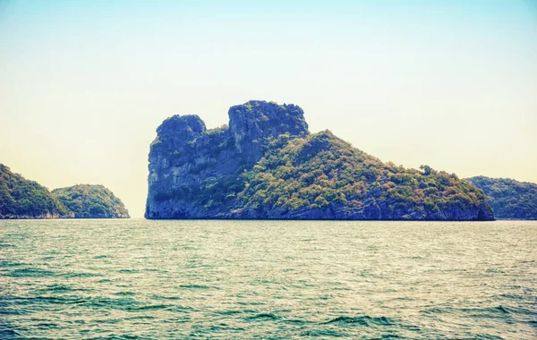 Ang Thong Parco Nazionale Marino Arcipelago Contenente Splendida Isola Vicino — Foto Stock