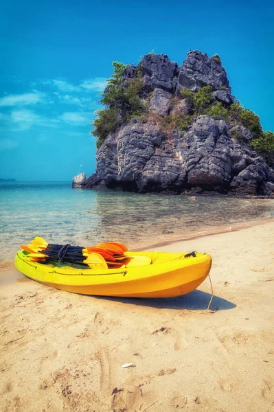 Kayaking Ang Thong National Marine Park Thailand — Stock Photo, Image