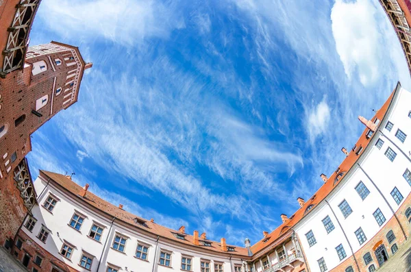 Mir Weißrussland Landschaftlich Reizvoller Blick Auf Die Burg Mir Architektonisches — Stockfoto