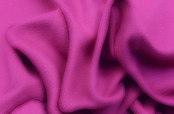Крупним Планом Текстура Фіолетової Або Фіолетової Тканини Або Тканини Одного — стокове фото