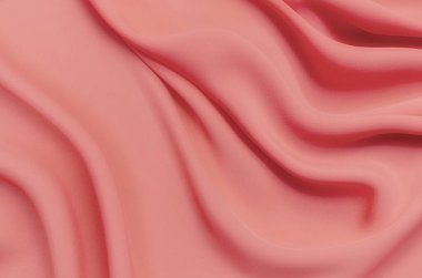 Doğal kırmızı ya da pembe kumaş ya da kumaşın yakın çekim dokusu aynı renkte. Doğal pamuk, ipek, yün veya keten kumaş dokusu. Kırmızı tuval arkaplanı.