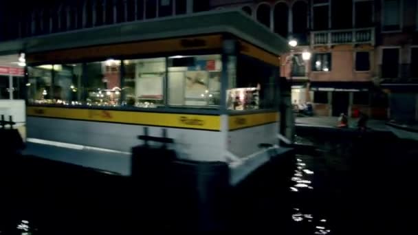 Venetië Italië Augustus 2013 Prachtig Uitzicht Het Canal Grande Vaporetto — Stockvideo
