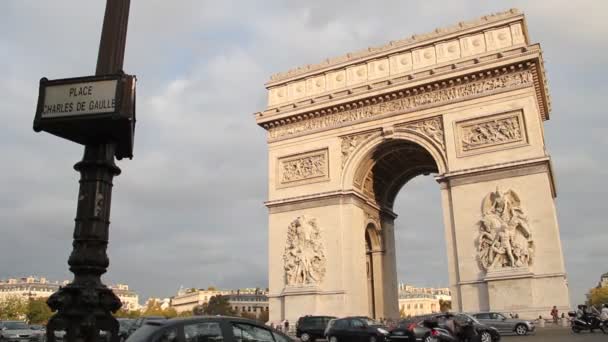 París - Francia — Vídeo de stock