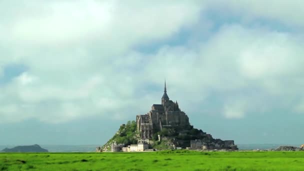 Mont saint michel - Francja — Wideo stockowe