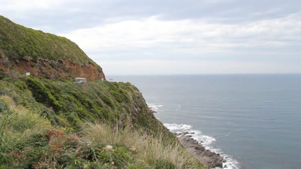 Na grande estrada oceânica — Vídeo de Stock