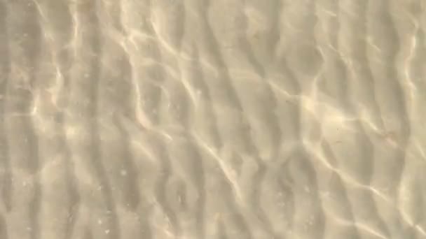 Visualização de água na praia — Vídeo de Stock