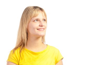 sarışın kız portresi