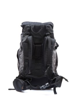 yüksek çözünürlüklü üzerinde beyaz bir backgro izole olarak trekking sırt çantası
