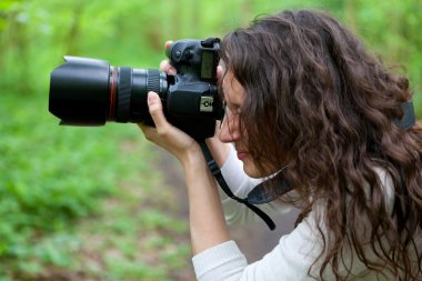 doğa fotoğrafçısı alarak resim
