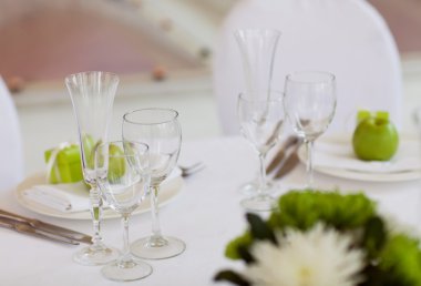 Düğün masa süslü