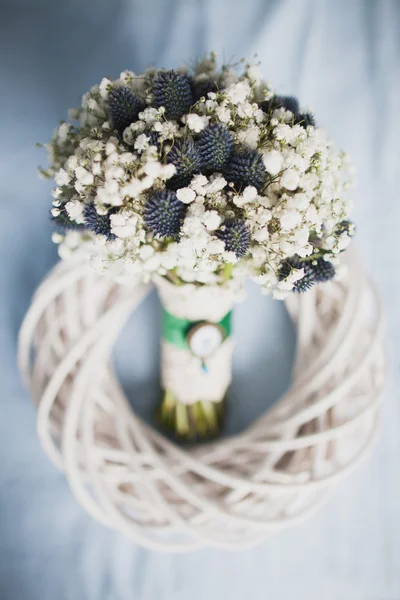 Bruids boeket van gypsophila — Stockfoto