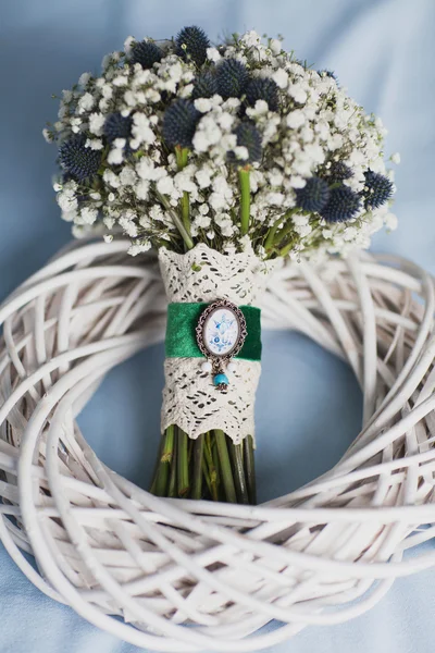 Bridal bouquet of Gypsophila — Stock Photo, Image