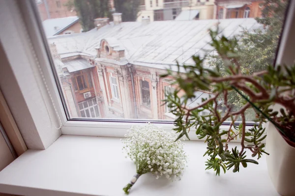 Ramo de novia de Gypsophila — Foto de Stock