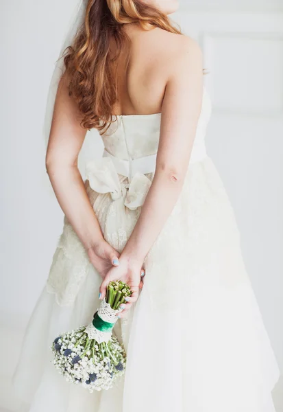 Bridal bouquet of Gypsophila — Stock Photo, Image