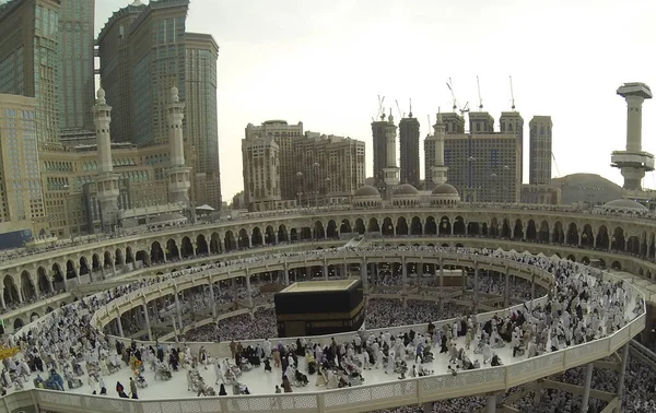 Les Musulmans Priant Kaaba Mecque — Photo