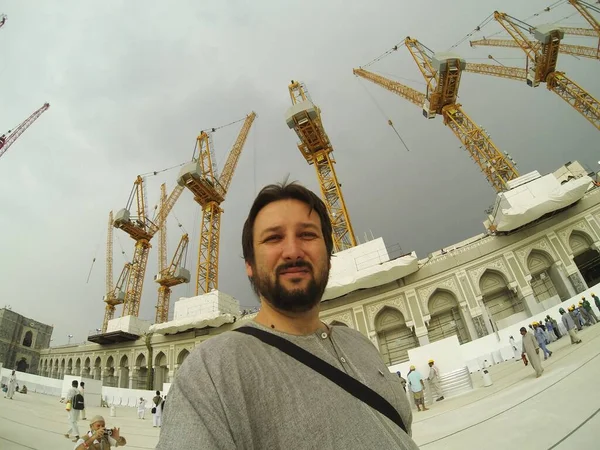 Moslims Bidden Kaaba Mekka — Stockfoto