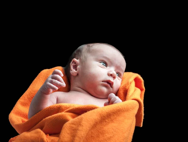 Αξιολάτρευτο νεογέννητο μωρό — Φωτογραφία Αρχείου
