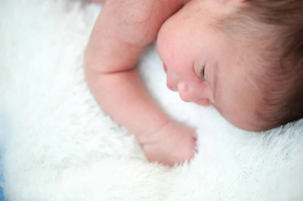 Neonato nella prima settimana della sua vita — Foto Stock