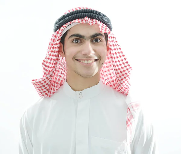 Arabiska pojke porträtt — Stockfoto