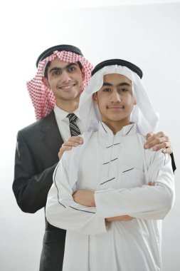 Sadece iki Arap çocuk. yüksek kaliteli fotoğraf 