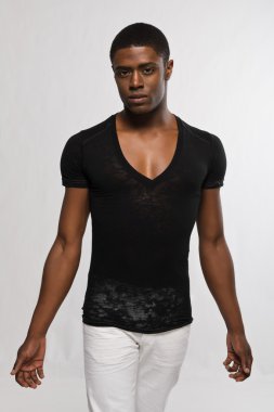Siyah adam.