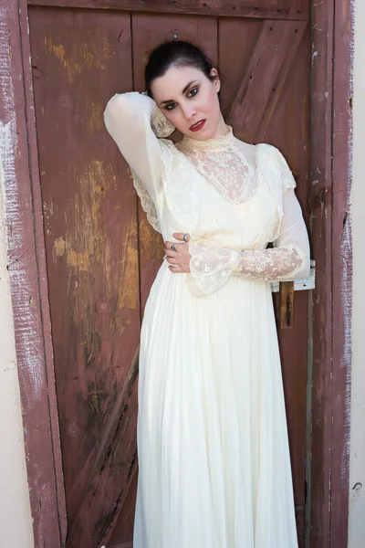 Victoriaanse jurk — Stockfoto