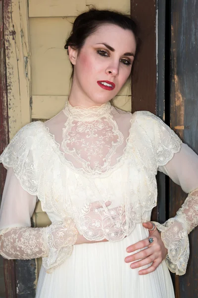 Victorian dress — Stock Photo, Image