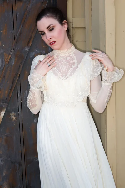Victorian dress — Stock Photo, Image