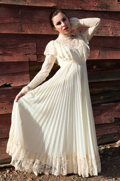 Victorian dress — Stock Photo, Image