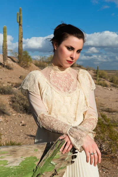 Victorian dress — Stock Photo, Image