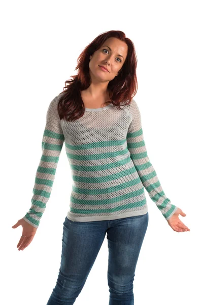 Maglione a righe — Foto Stock