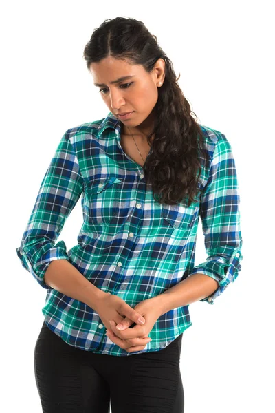 Plaid blouse — Stock Photo, Image