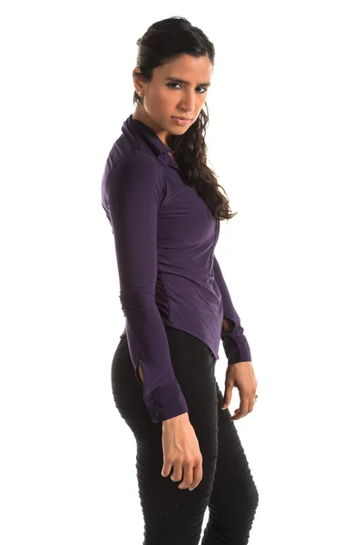 Purple blouse — Stock Photo, Image
