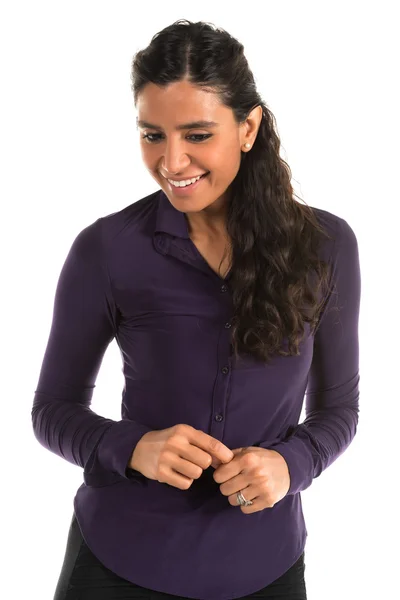 Purple blouse — Stock Photo, Image