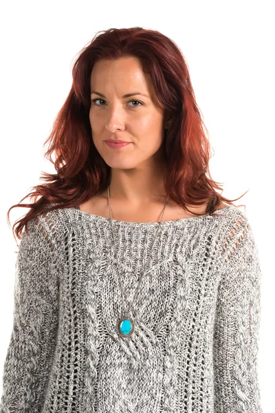 Gray sweater — Stock Photo, Image