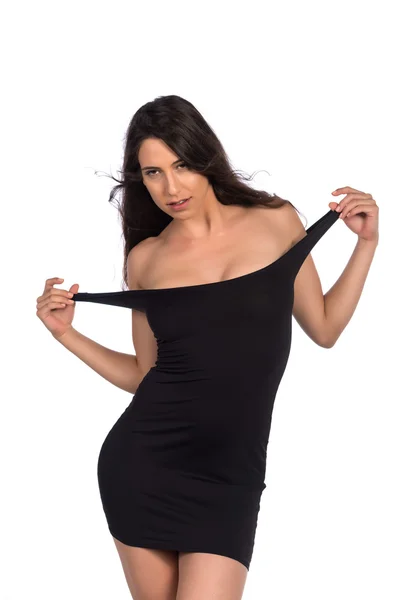 Küçük siyah elbise — Stok fotoğraf
