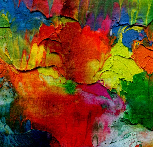 Fondo acrílico pintado abstracto — Foto de Stock