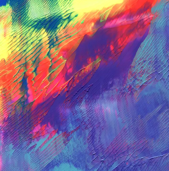 Fondo acrílico pintado abstracto — Foto de Stock